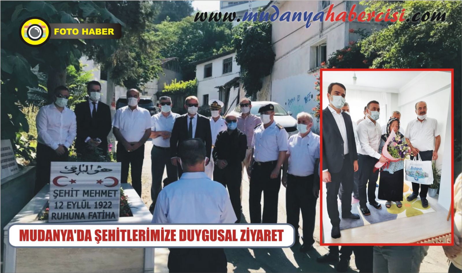 MUDANYA'DA EHTLERMZE DUYGUSAL ZYARET